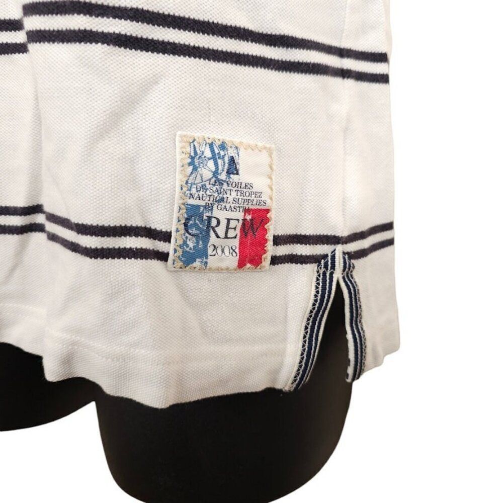 Vintage Les Voiles De St Tropez Polo Shirt Mens Size Large White Y2K Regatta - Picture 5 of 8